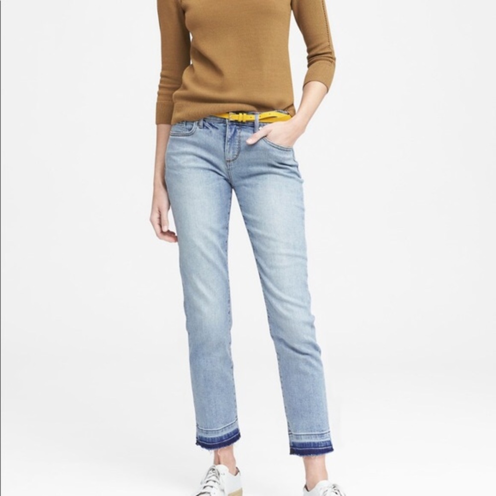 BANANA REPUBLIC | cropped girlfriend jeans